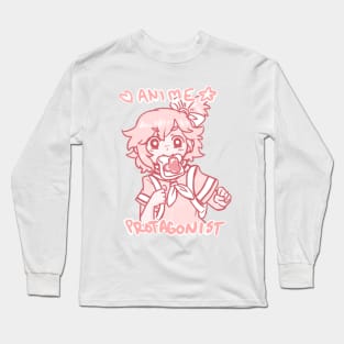 Anime Protagonist Long Sleeve T-Shirt